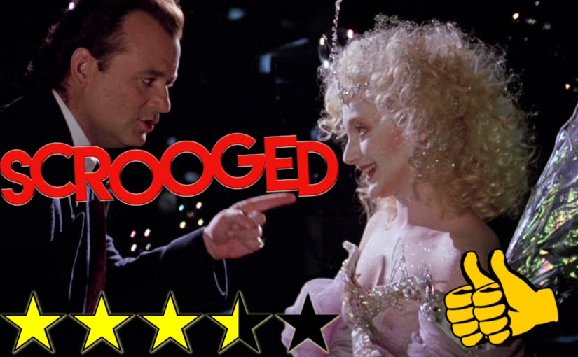 Scrooged (1988)★★★⯪☆👍👍